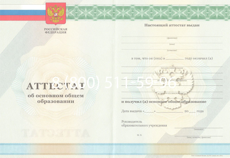 Купить Аттестат за 9 класс 2011-2013 годов в Ульяновске Купить Аттестат за 9 класс 2011-2013 годов в Ульяновске